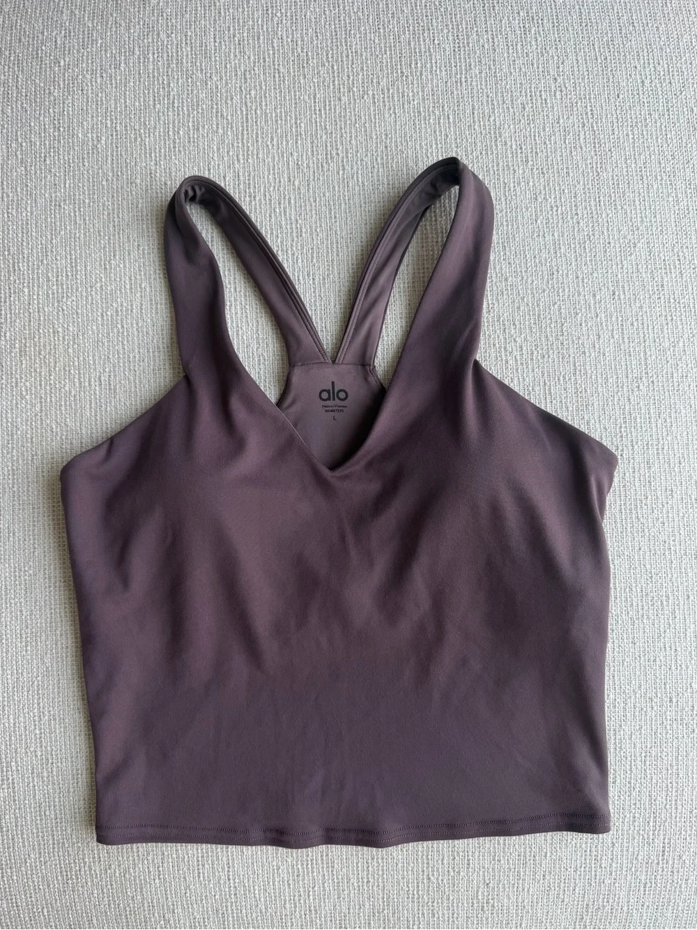 ALO Airbrush Real Bra Tank - Purple